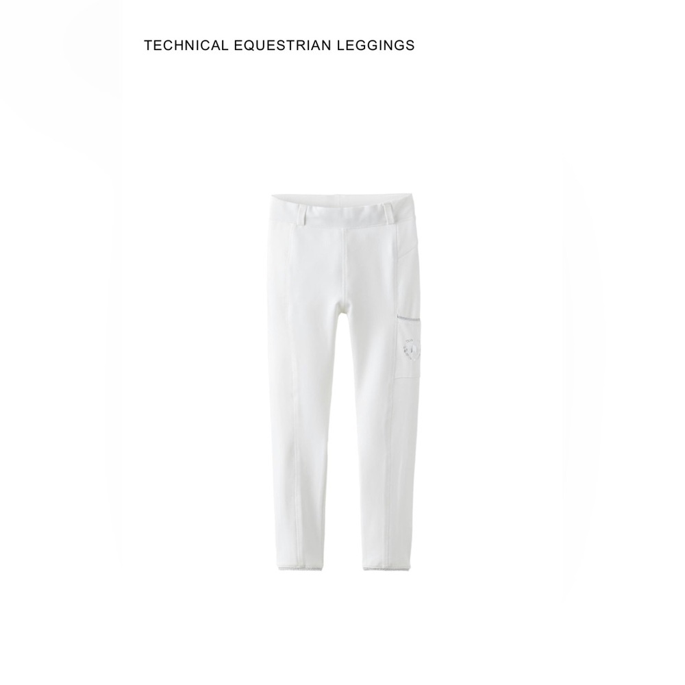 NWT ZARA GIRLS TECHNICAL EQUESTRIAN LEGGINGS